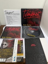 Bob Dylan Tempest Japan CD Deluxe Edition CD SICP-3663