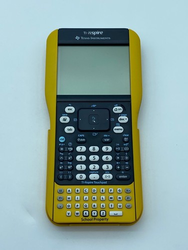 Texas Instruments Ti-Nspire Graphing Calculator - Black and Yellow
