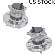 2PCS Rear Wheel Hub & Bearings for 2002 - 2011 Toyota Camry Avalon 512206 512207