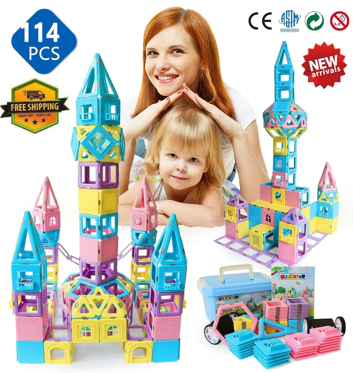 Girl Toys Birthday Gifts, Real Kids Makeup Kit for Little Girls Children  Toddlers 4 5 6 7 8 9 Year Old