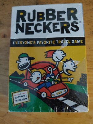 Rubber Neckers, Everyones Favorite Travel Game, new unopened