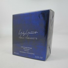 YOHJI YAMAMOTO HOMME 100 ml/ 3.3 oz After Shave Lotion NIB