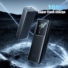 100W 40000mAh Fast Charging Power Bank Portable Charger USB C Battery for Laptop