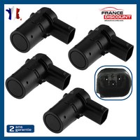 Partsline 4 Einparkhilfe RüCkfahr-Kontaktsensor Schwarz 3 Pins Renault