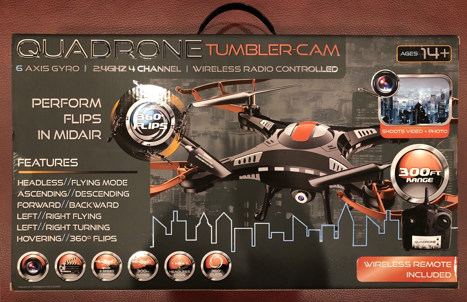 quadrone tumbler cam