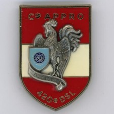INFANTERIE 420 DSL Cie appro (67° RI) 15 mandat Liban Insigne Delsart
