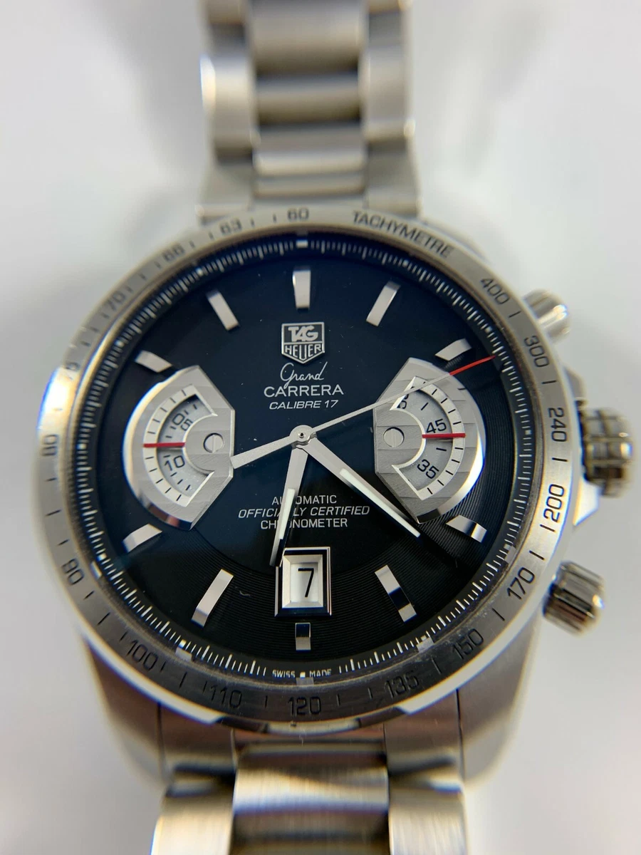 Tag Heuer Grand Carrera Calibre 17RS CAV511A.BA0902 Wrist Watch for Men