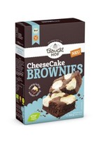 Bauckhof Cheesecake-Brownies, Glutenfrei (350G) Bio Backmischung Kuchen Kekse