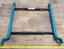 Quickie Iris Tilt Manual Wheelchair Bottom Base Frame Turquoise Blue