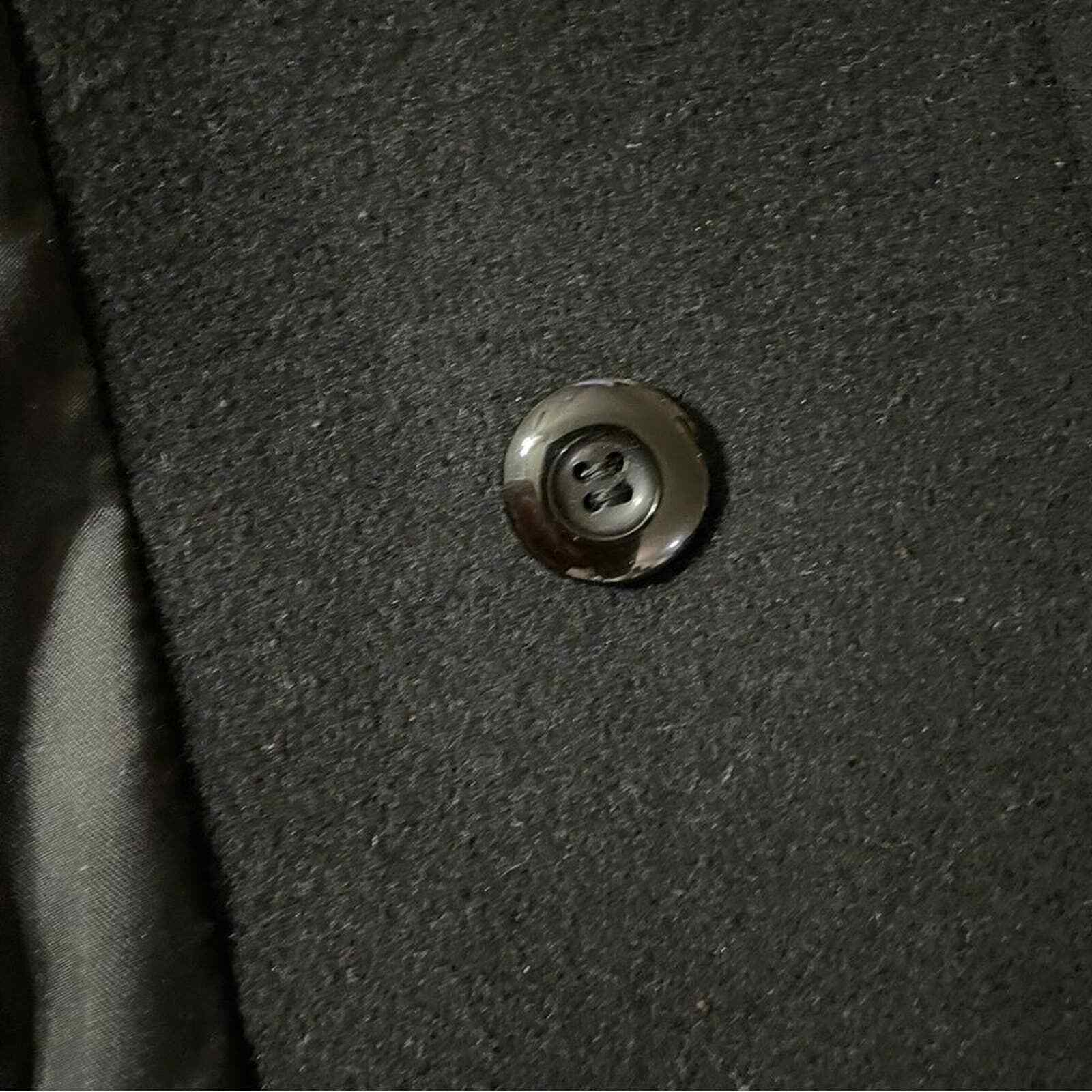Vintage Donny Brook 100percent Wool Long Trench Coat image 8