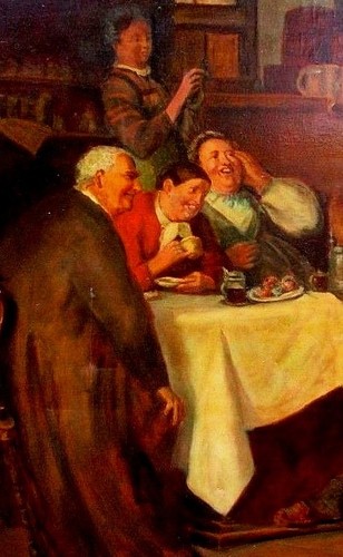 >JÄGERLATEIN UM 1900< Ölgemälde, 103x125cm, mit Rahmen, akademische Arbeit - Bild 3 von 12