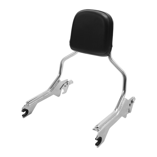 Portaequipajes Sissy Bar con respaldo adecuado para Harley Softail Fat Boy Breakout 2018-23 - Imagen 1 de 9