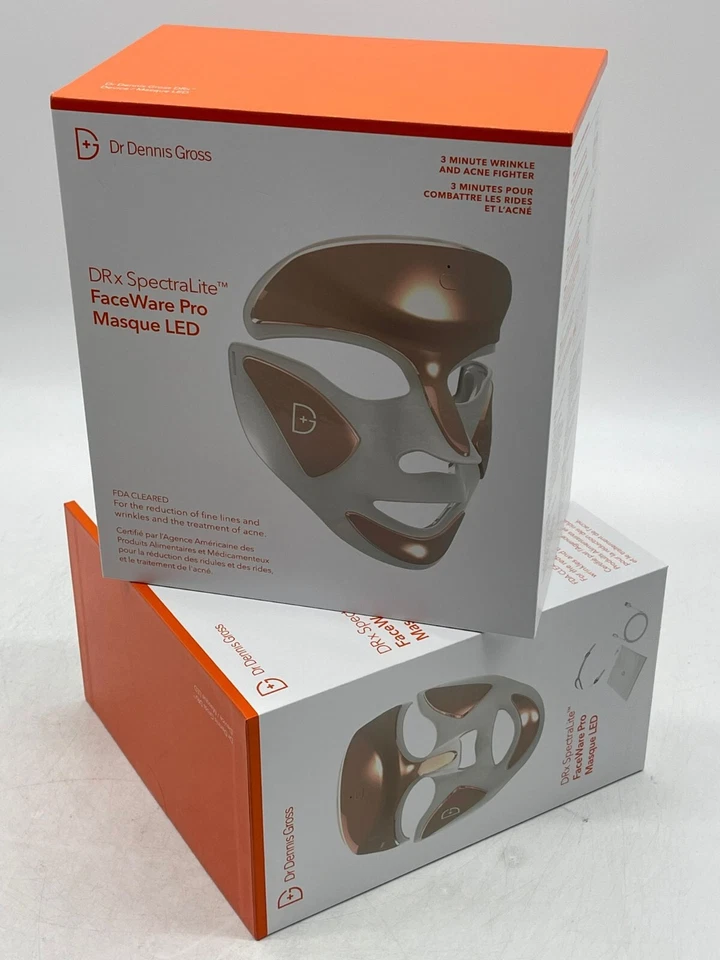 Máscara LED Dr. Dennis Gross DRx SpectraLite FaceWare Pro – Nova em folha (MSRP: US$ 455+) - Imagem 3 de 4