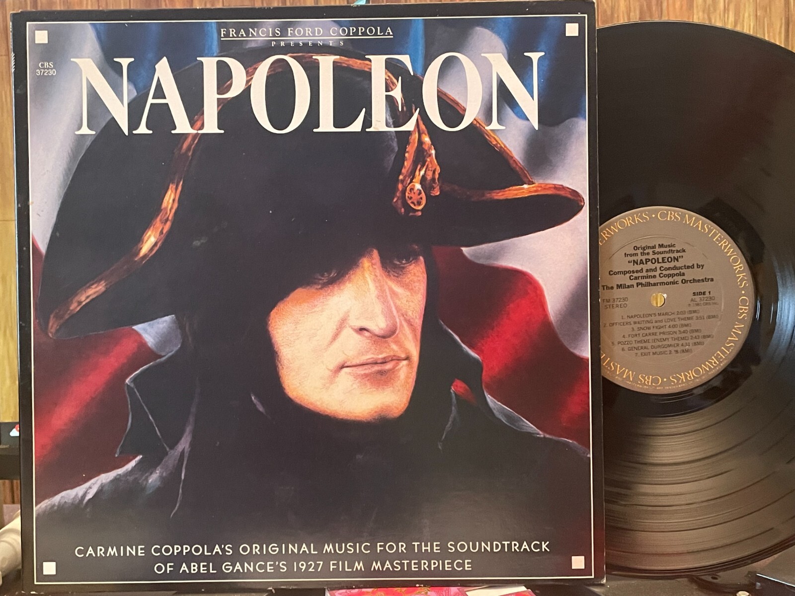 NAPOLEON Orig. Sound Track CARMINE COPPOLA LP NM/NM 1981