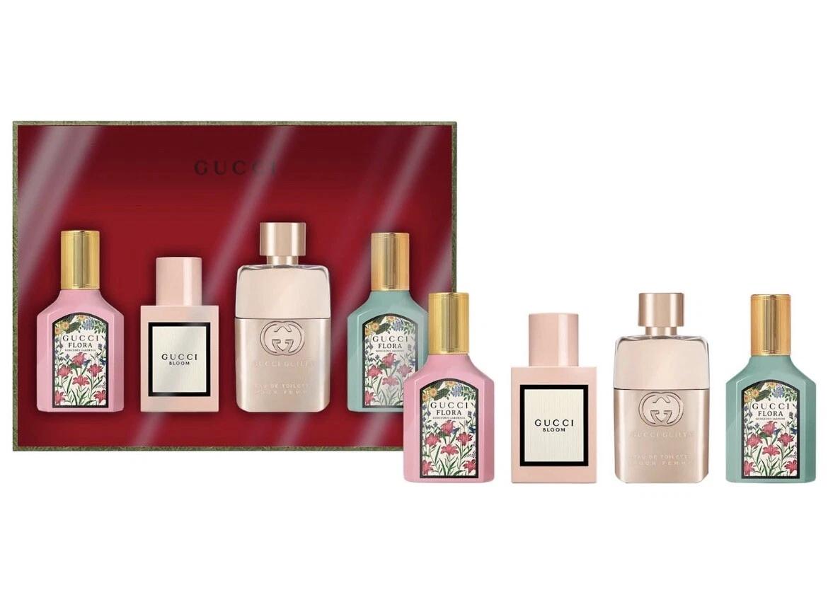 Gucci Mini Perfume 4 Piece Gift Set