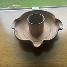 Clyde Gobble Pottery Chicken Cooker Homemade Handcrafted Hand-Thrown Rare Signed