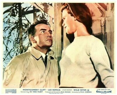 Wild River Original Front of House Lobby Card Montgomery Clift Lee Remick