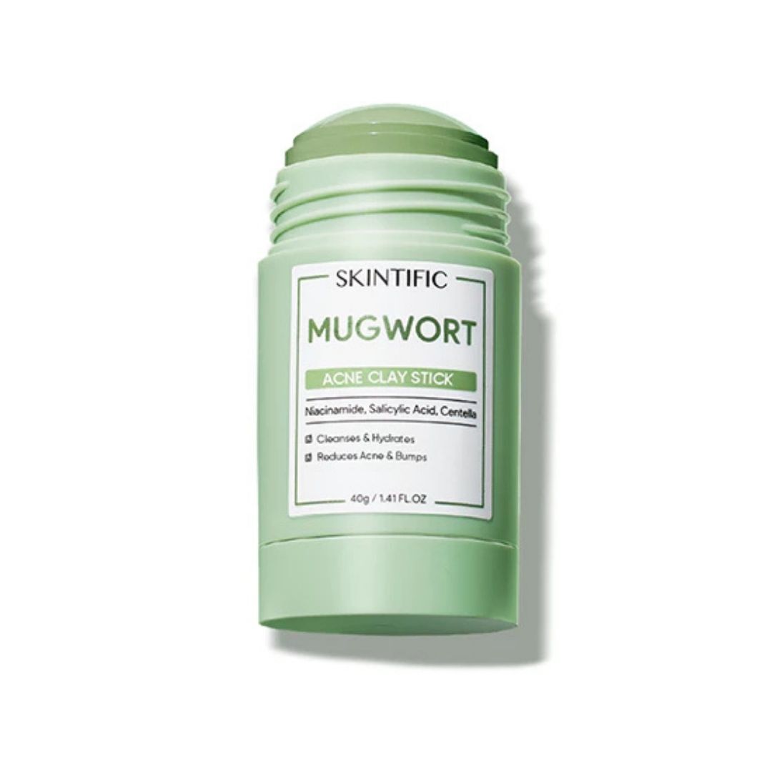 2x SKINTIFIC Mugwort, Niacinamide Clay Mask Stick Bright Boost