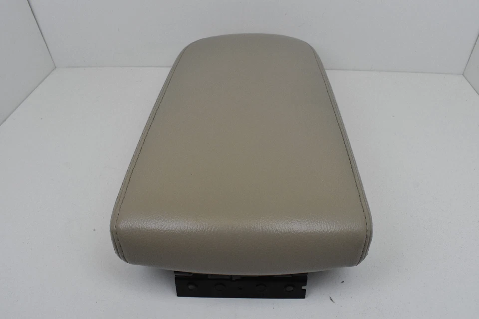 Ford Taurus 2008 2009 consola central cuero beige reposabrazos tapa superior almacenamiento OEM Foto 4 de 4