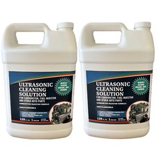 Ultrasonic Cleaner Solution for Carburetors and Engine Part Concentrated 2 Gal