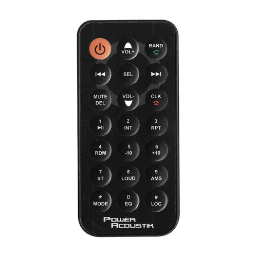 Power Acoustik 4.3 Single DIN MECHLESS Fixed Face Receiver with Bluetooth USB/S - Picture 3 of 5