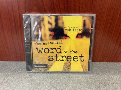 The Essential Word on the Street by Rob Lacy - CD Audio Book - SEALED NEW