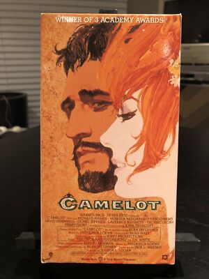 Camelot (VHS 1992) 2 Tape Set 1967 Warner Bros Classic Musical Joshua ...
