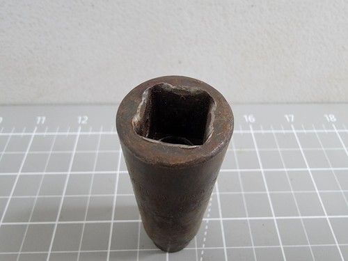 Snap-On 1/2 inch Deep Impact Socket 6 Point 1/2 Drive SIM160 Fair Used Condition - Picture 10 of 17