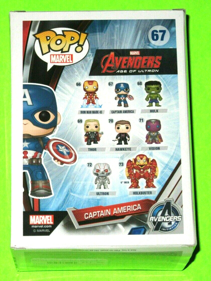 2015 Funko Pop! Marvel: Avengers Age Of Ultron: Captain America