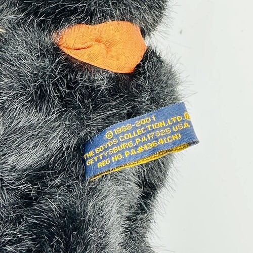 Boyds Bear Black Cat Pepper B. Scaredy Cat TJ's Best Dressed Tags HALLOWEEN RARE - Picture 12 of 14