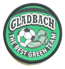 Gladbach - The best green team - Aufnäher Fussball Patch Logo #1