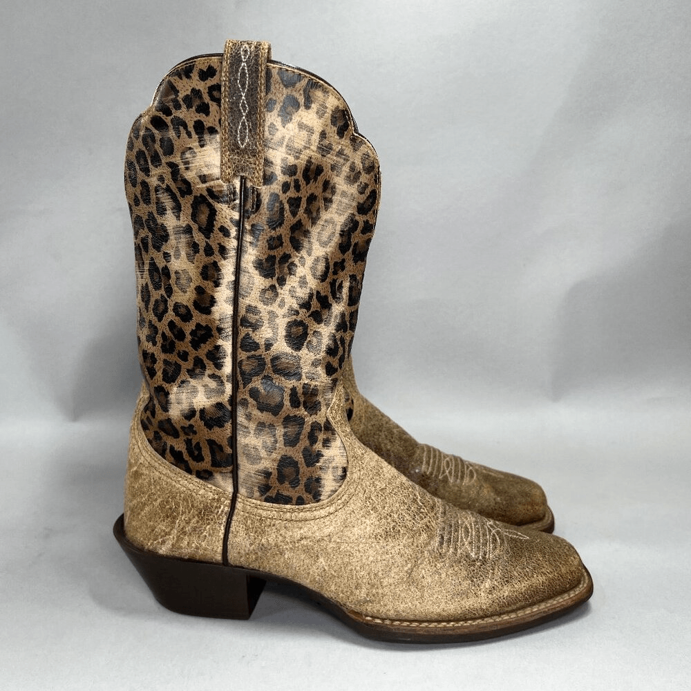 Ariat Legend Western Boots Women's Size Animal Print Leather