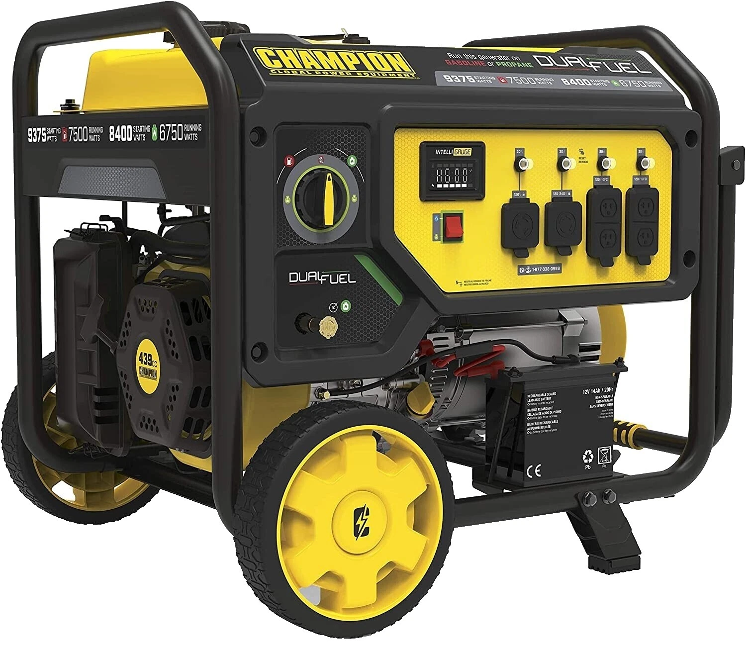 Generadores de generador de energía batería incluida