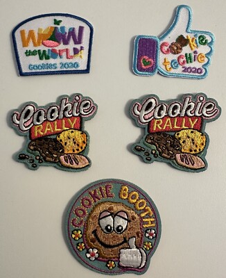 Girl Scout Badges Cookie Booth Cookie Techie 2020 Wow the World Cookies 2020 +