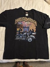 Harley Davison Shirt 2XL Scott Jacobs Limited Fireworks Barnett El Paso Texas