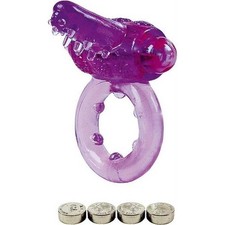 Penisring Cockring Vibration Nubby Clitoral Probe violett