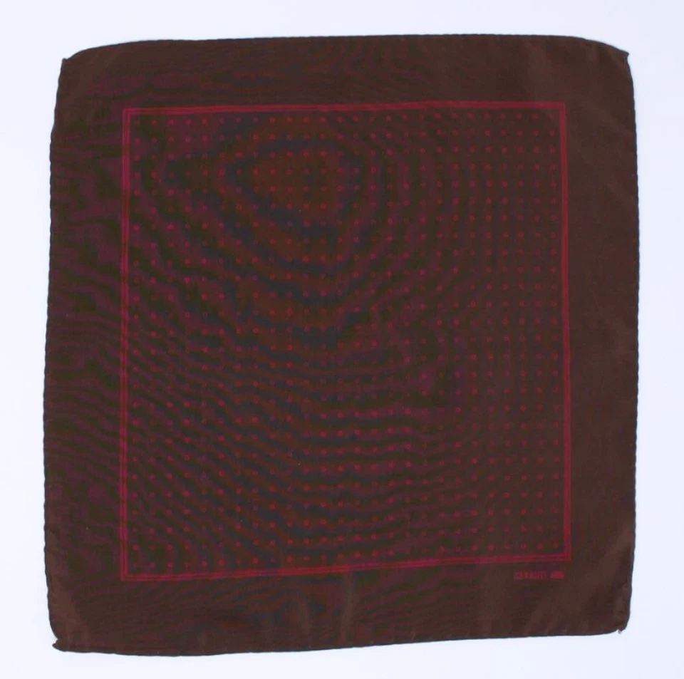 CERRUTI 1881 Pañuelo Bolsillo Seda Hecho en Italia Foto 3 de 3