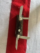 3.5" Rite Edge Black Pearl 4-Blade Classic Congress Folding Pocket Knife