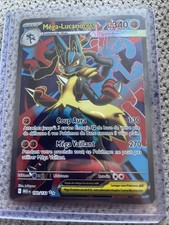 Carte Pokémon Méga-Lucario Ex Full Art 160/132 ME01 FR Méga Évolution 🇫🇷