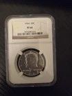 1964 KENNEDY HALF DOLLAR NGC PROOF PF 66 GRADED COIN