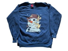 Vintage Homegrown Southern Sweats Christmas Sweatshirt Size Large USA made