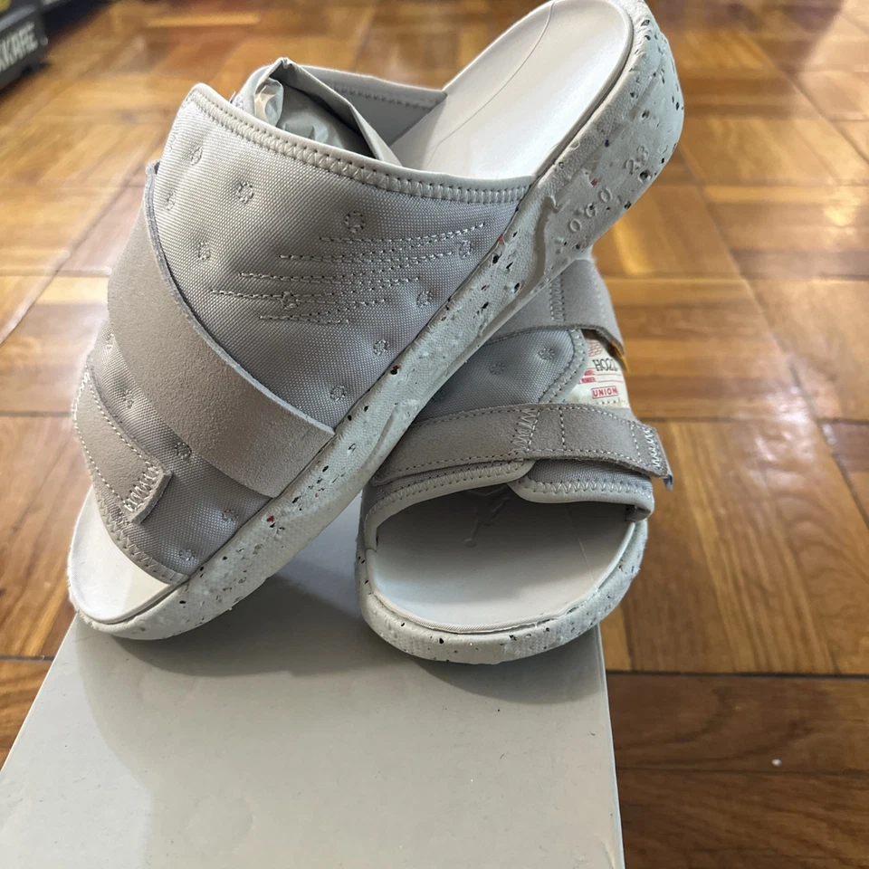 Union LA x Nike Jordan Crater Slide Smoke Grey DO6274 001 Slides Sandals Size 10 - Image 4 of 4