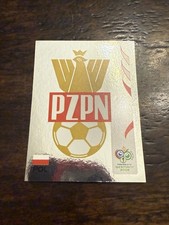 2006 Panini FIFA World Cup Soccer Foil Sticker Poland Crest Poland #56