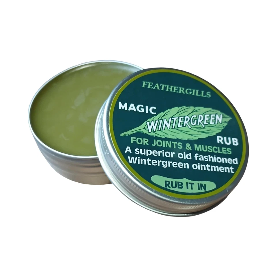 FEATHERGILLS Wintergreen Ointment 60g Pain Relief-joints-muscles-arthritis-rheumatism