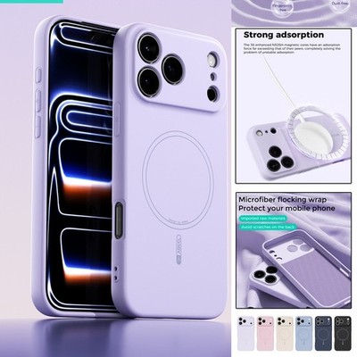 Shockproof Magsafe Case Slim Liquid Cover For iPhone 17e 17 Pro Max 16 15 14 13
