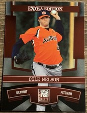 2010 Donruss Elite Extra Edition #82 Cole Nelson Baseball EX