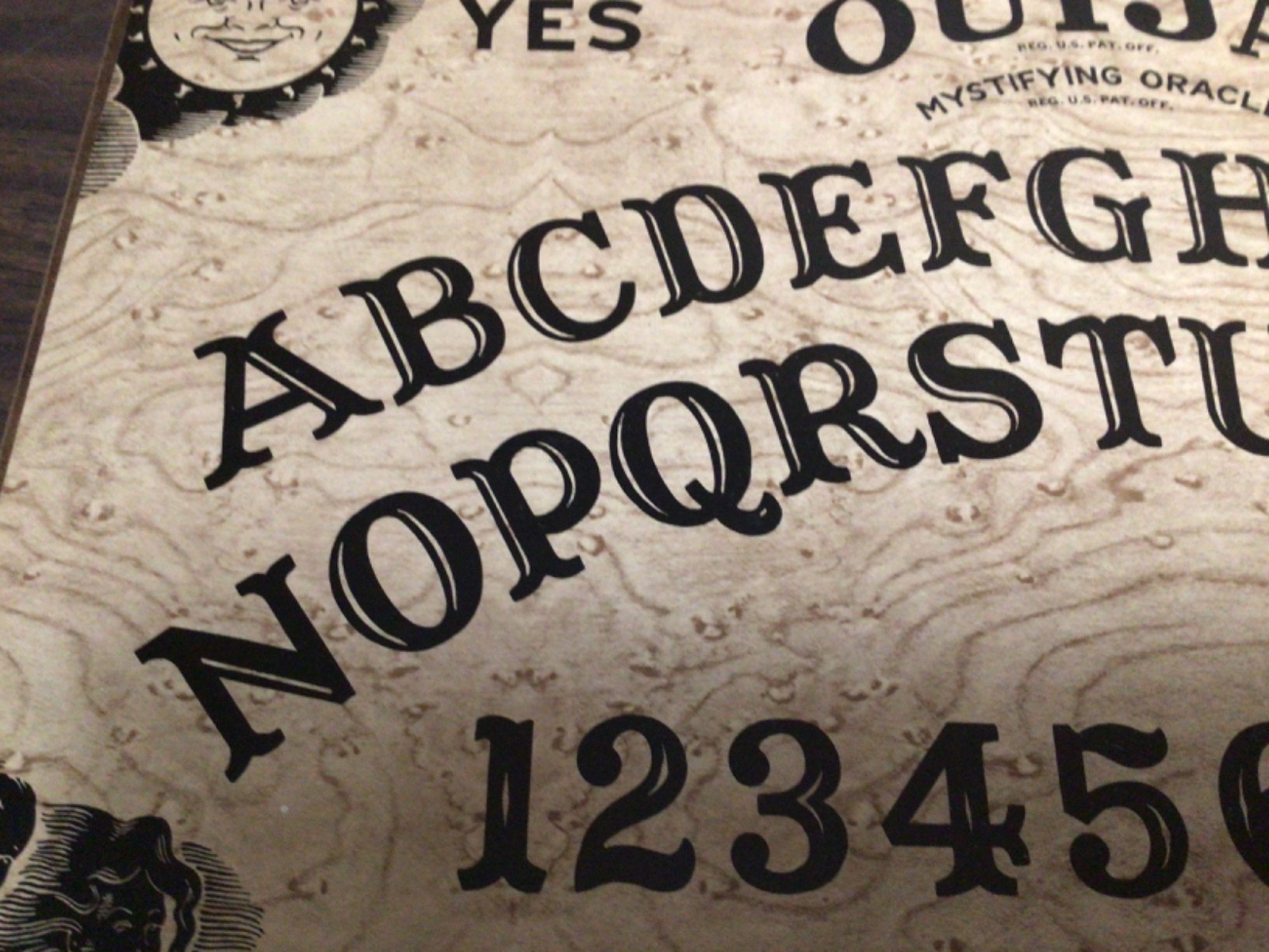 Vintage Ouija Board 1972 Parker Brothers William Fuld Mystifying Oracle No. 600