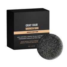 Spartan Gray Hair Reverse Bar, Mane Gray Reverse Bar, Hair Darken Bar Soap