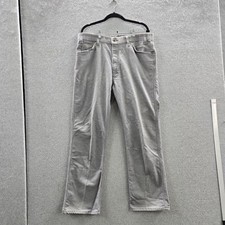 VINTAGE Levi's Action Jeans Men Jeans 38X30 Gray Denim 90s Brown Tab 29" Inseam