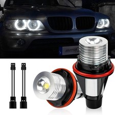 2 LED Gl�hbirne Ringe Angel Eyes f�r BMW E39 E53 E60 E61 E63 E64 E65 E66 E87 DE